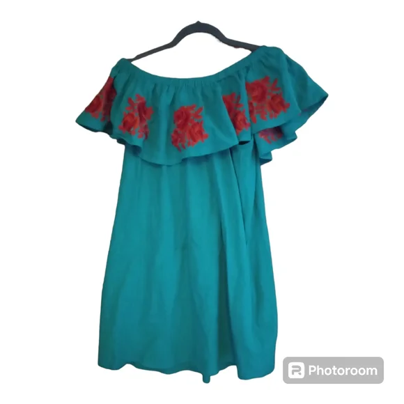 Umgee Off The Shoulders Dresss - Picture 2 of 5